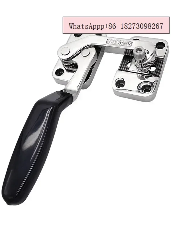 

SK1-501 Промышленный механический дверной замок Shangkun, ручка из нержавеющей стали, замок с левой/правой стороны, прочная затягивающая ручка