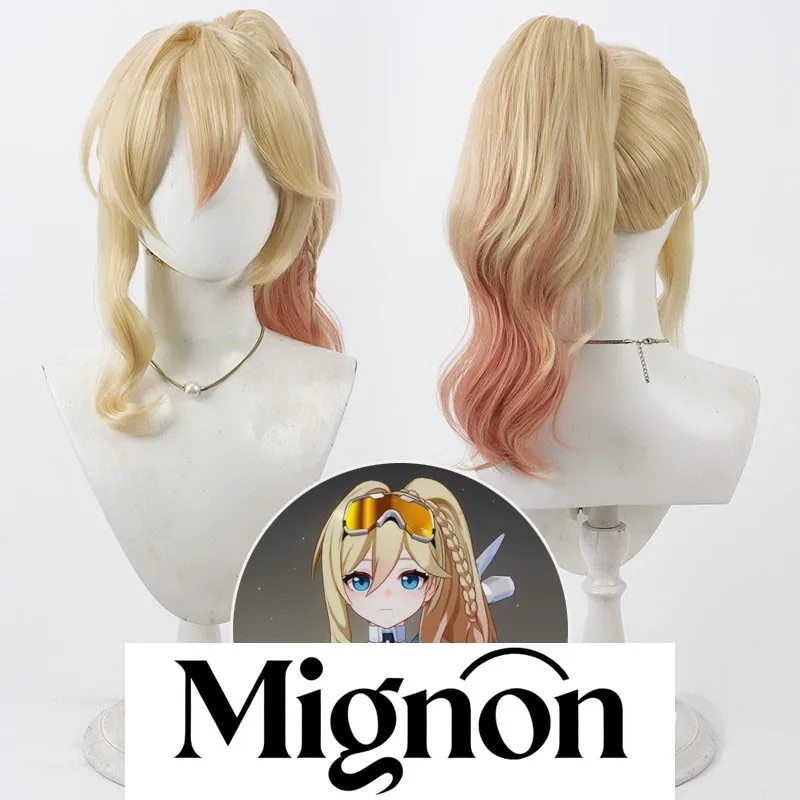 

Honkai Impact 3rd Celestial Light Cosplay Wig, Realistic Scalp, Dual-Tone Gradient, Detachable Ponytail