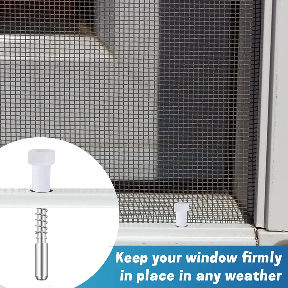 

Зажимы для крепления оконных сеток N04R Защелки для оконных экранов