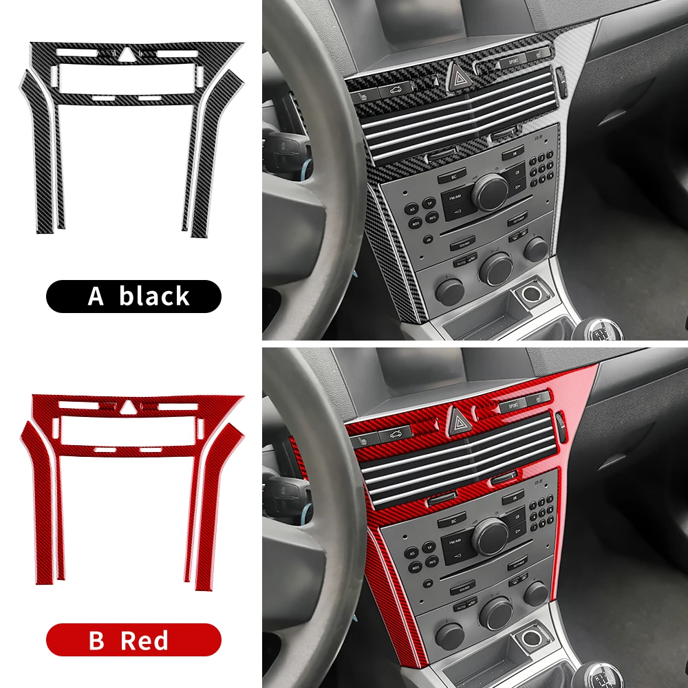 

Real Soft Carbon Fiber Sticker For Vauxhall Opel Astra H MK5 2004 2005 2006 2007 2008 2009 2010 LHD RHD Car Gear Shift Panel