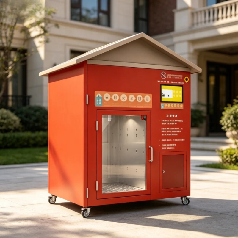 Customized Automatic Self‑Service Pet Washing Machine Dog Cat Pet Care Bathing Grooming Equipment for Community Apartment