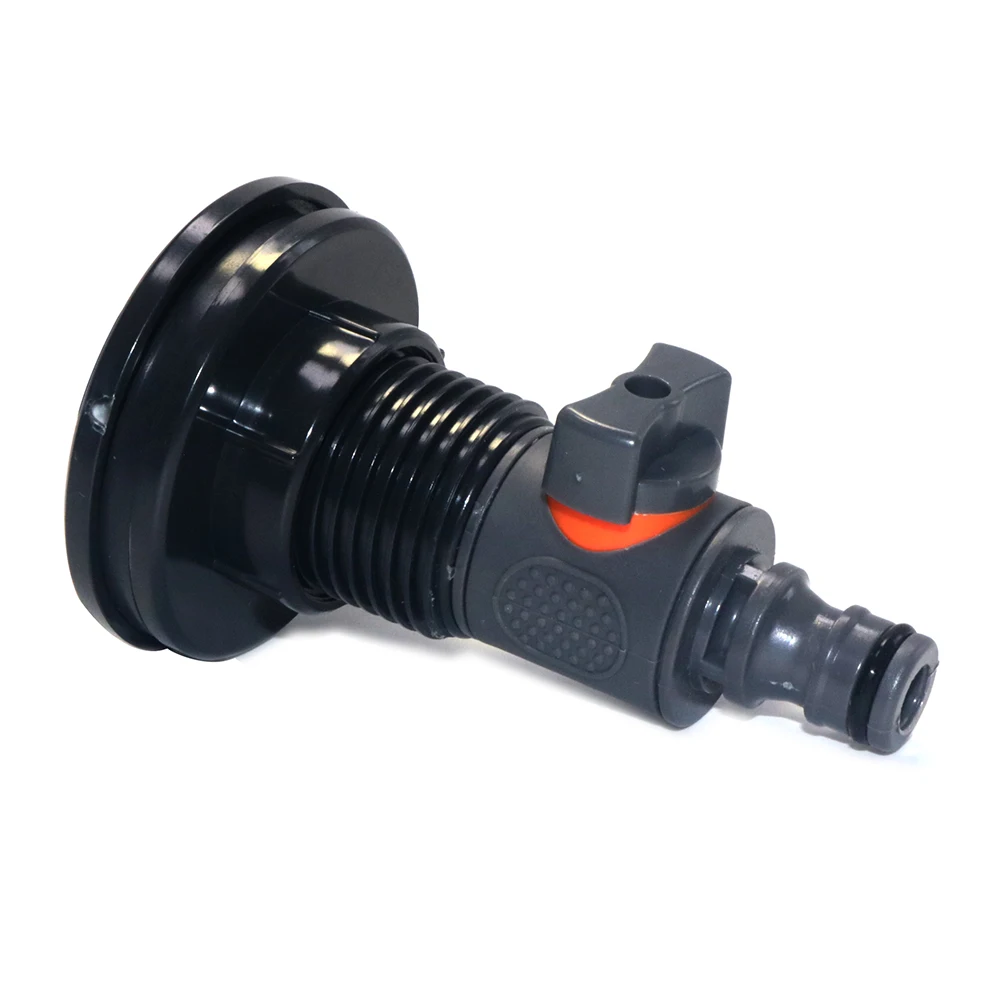 خزان المياه البلاستيك الخيوط شفة مشتركة الحلمة مجموعة موضوع خارجي 32 مللي متر 1 ''DN25 ، لولبة داخلية 25 مللي متر 3/4 DN20