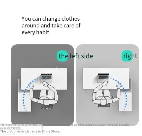 Modern Standing Desk Study Sedentary Table Computer Table Organizer Gaming Desktop Chair Filing Cabinet Workshop Furniture