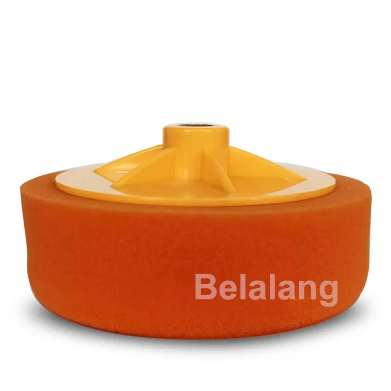 Belalang Ø150 x 45mm Buffing & Polishing Foam Head Orange/Soft Fine