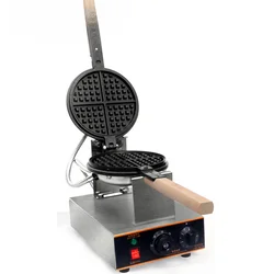 220V/110V Commercial Electric Eggettes Puff Egg Waffle Iron Maker Crepe Oven Lattice Cake Breakfast Machine Muffin Toaster