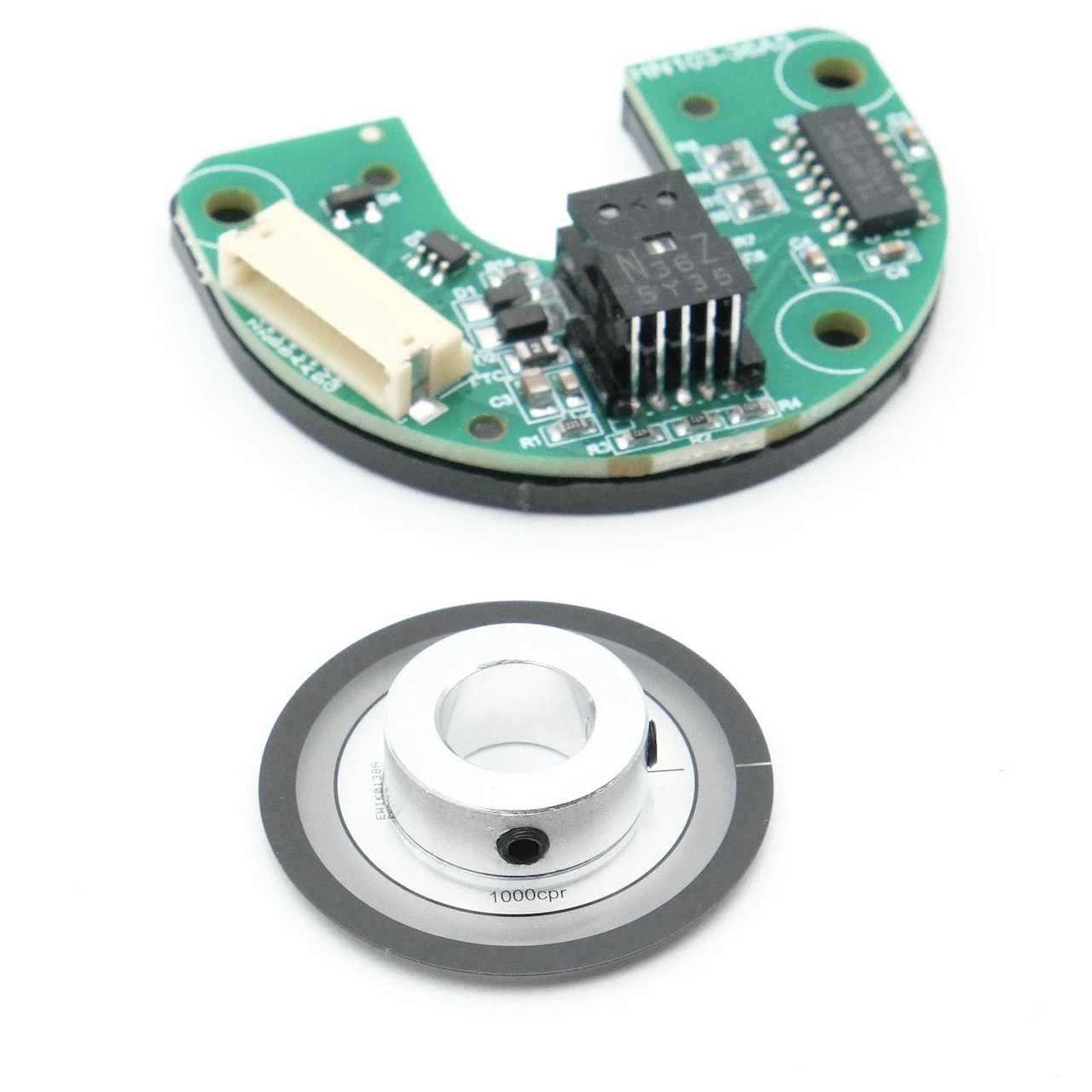Stepping Motor Control Encoder Plastic Code Disk 360CPR 1000CPR for DIY Robot Industrial Servo Motor Transmission System