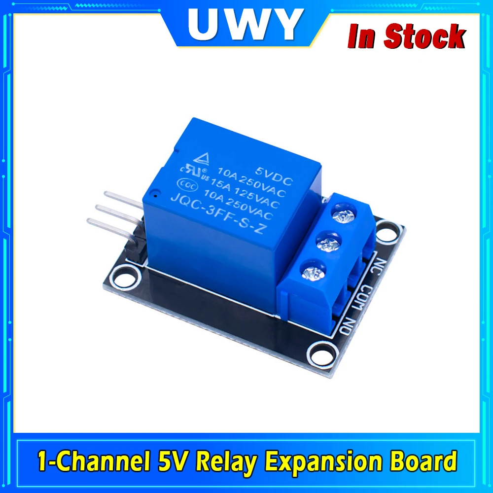 KY-019 5V 1 Channel Relay Module Board Shield For Arduino PIC AVR DSP ARM