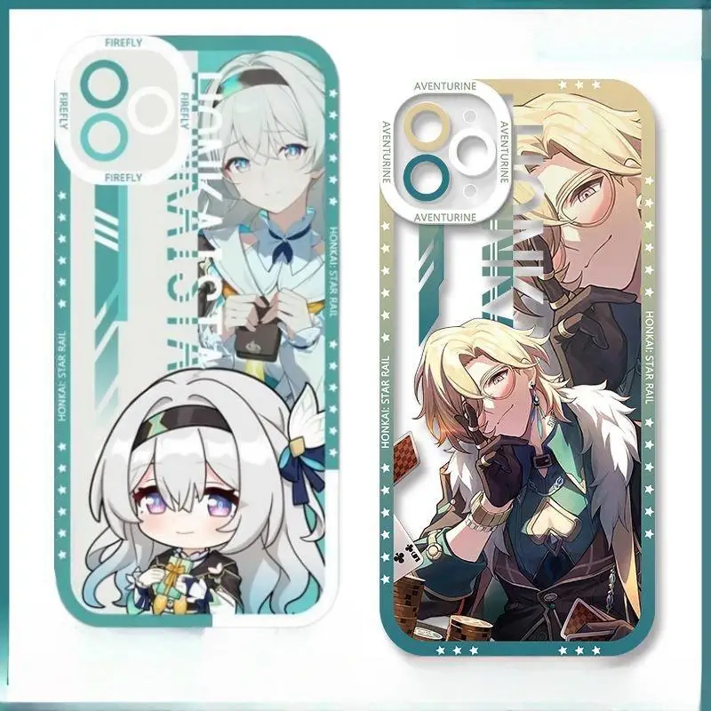 Honkai Star Rail Phone Case for Samusng Galaxy A55 A54 A35 A23 A24 S24 Ultra S22 S23 Plus S20 S21 FE A33 A52 A53 A52S 5G Cover