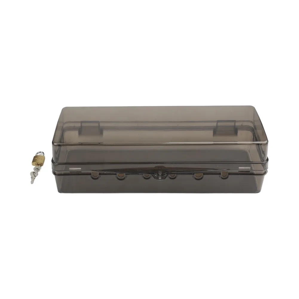 Lockable Waterproof for Outdoor Electrical Box with 48 Output Holes for Multiple Power Outlets and Weather Resistance