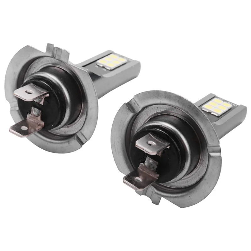 

4Pcs Front Fog Light Canbus Bulb H7 12SMD LED Fog Lamp Bulb Conversion 1000LM 6000K White Light Error Free Canbus Bulb