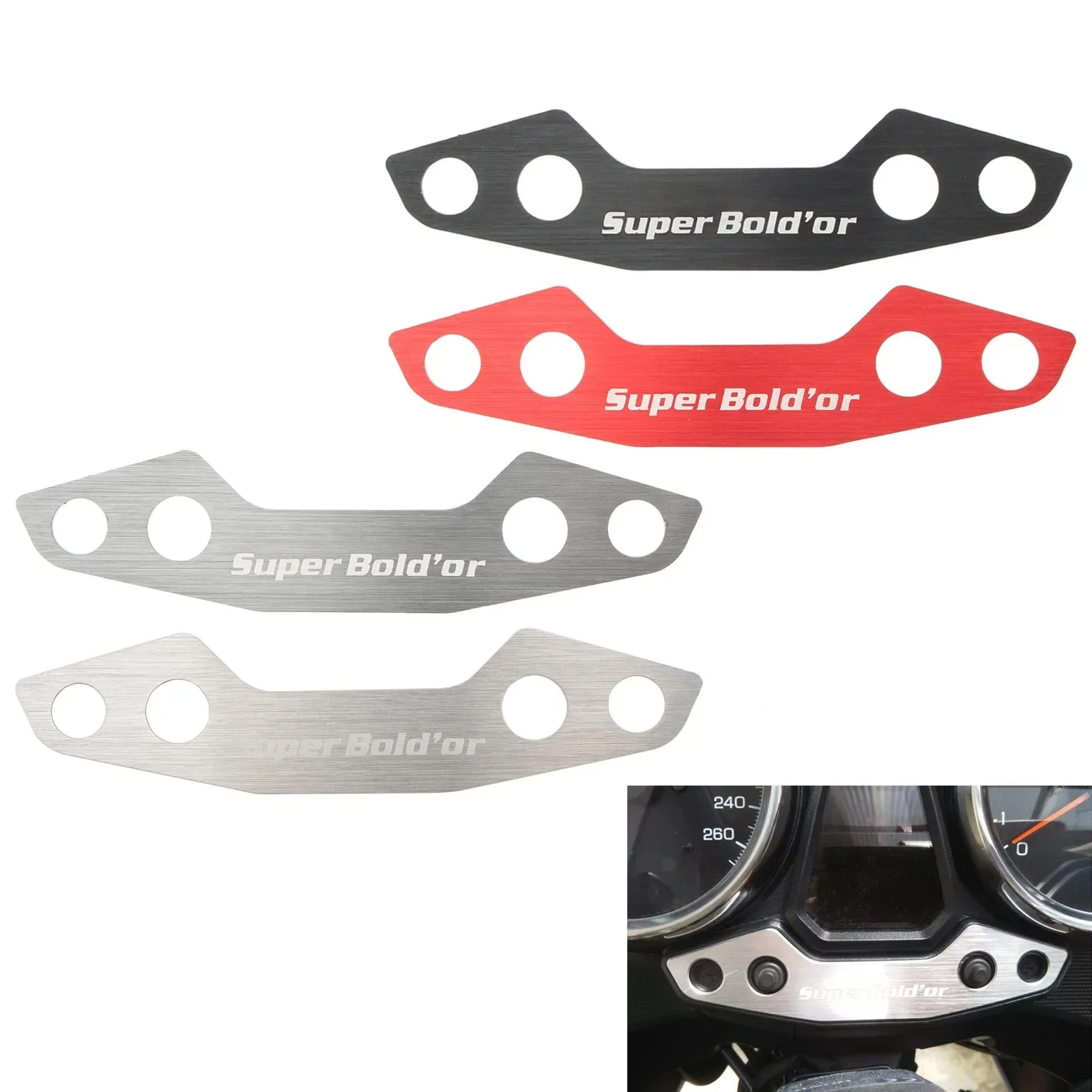 Motorcycle Speedometer Instrument Dashboard Panel Cover Gauge Plate Frame for Honda CB400 CB1300 SUPER BOLDOR CB400SF