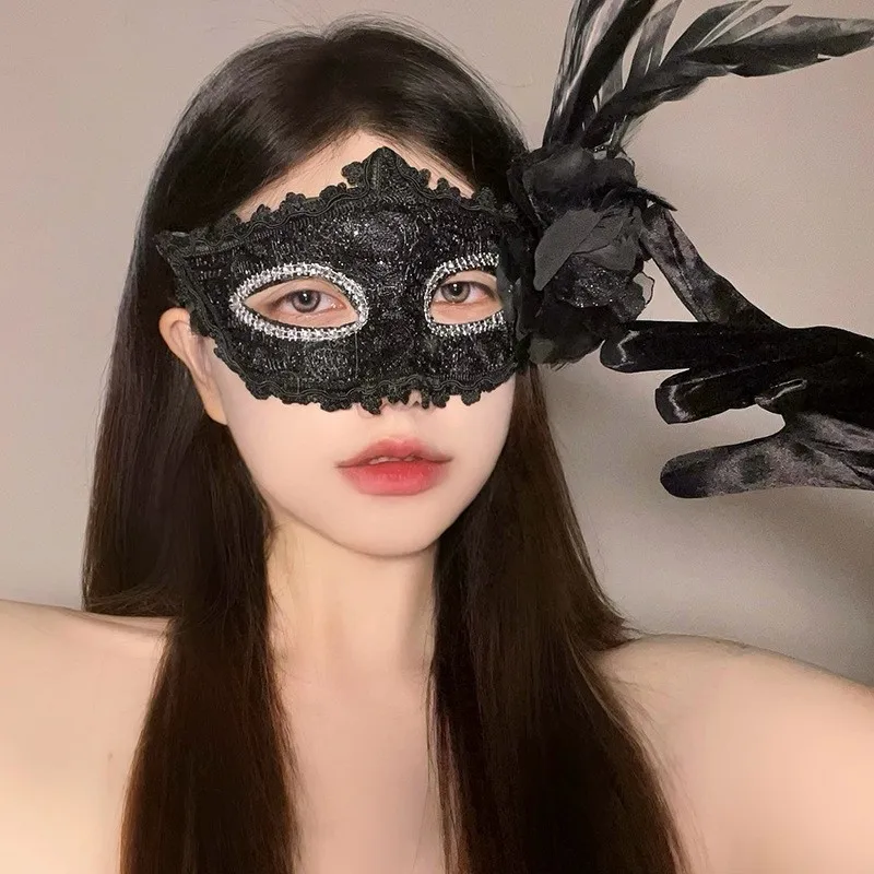 Maschere di Halloween Feste di animazione 2D, spettacoli, palle in maschera, maschera di animali fantastici Oggetti di scena cosplay Accessori per donne e uomini