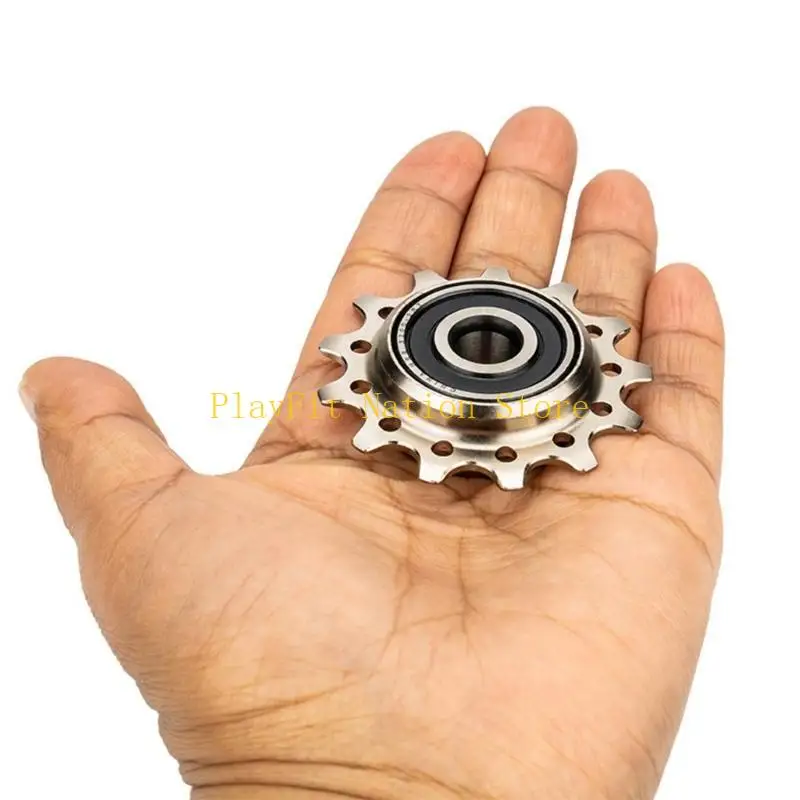 242F 13T Mountain Bike Suspension High Pivots Idler Pulleys Enduring Steel Guide Wheel Electric Bike Sprocket Enduring