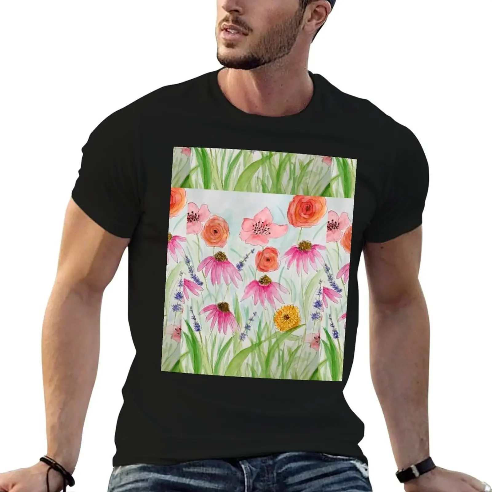 

Wildflowers T-Shirt shirts graphic tee custom shirt men clothes