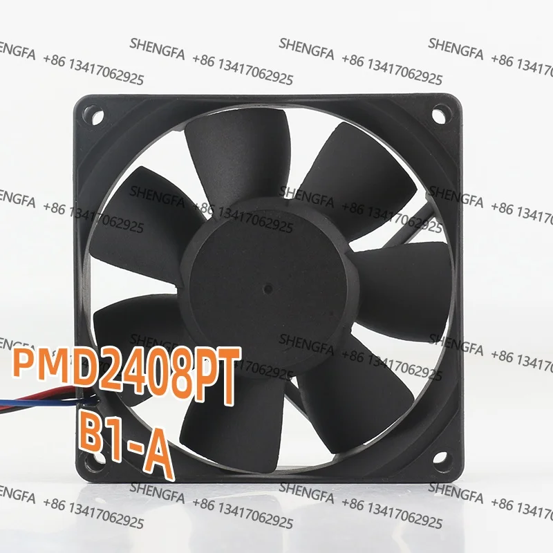 Cooling fan New Sunon 5V 12V 48V 8025 80X80X25MM high air volume double ball quiet inverter PMD2408PTB1-A DC 24V 4.8W