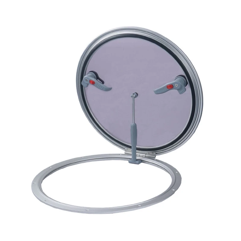 ISURE MARINE Aluminium Boat Window Portlight Round Hatch Porthole Window With Tempered Glass Boat Accessories