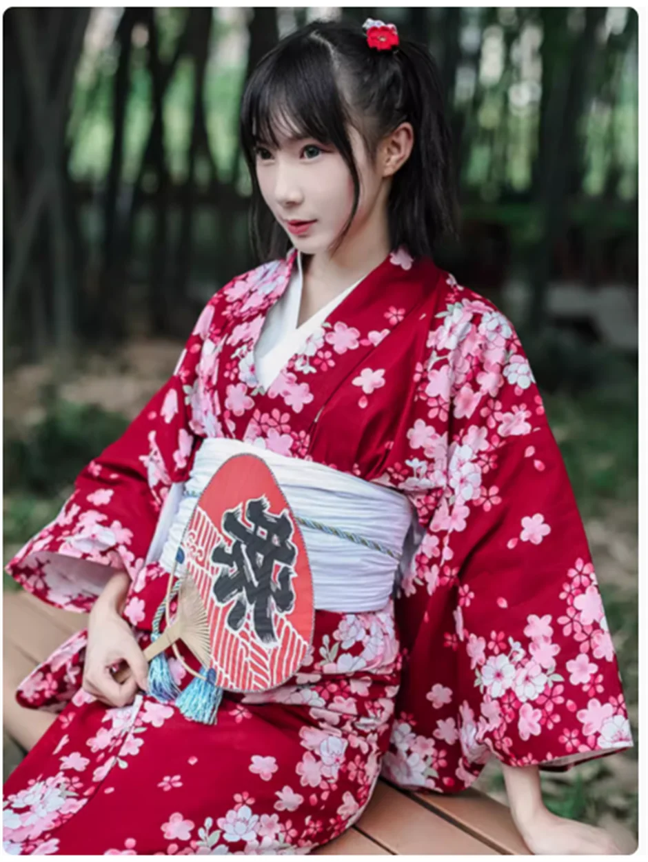 

The Beauty of Cherry Blossoms, Japanese Kimono and Yukata Set