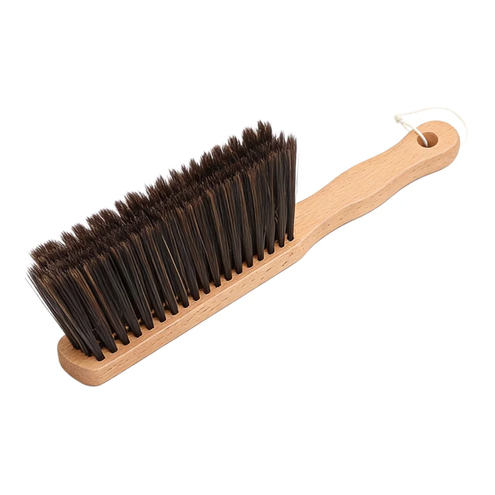 Dustpan Brush Ash Brush Set Space-saving Design Long-lasting Metal Ergonomic Rounded Handle Fireplace Accessory