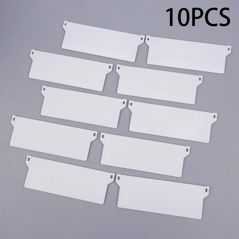 Plastic Base Plate Set Of 10 Portable Vertical Blind Bottom Weights Slats Durable Curtain Accessories