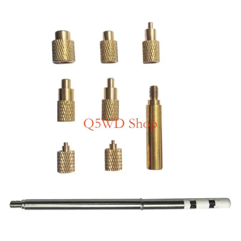 

Q5WD Brass Knurled Nut Embedded Insertion to M 8 for 3D Printing Suitable for SH72 and SH73 Soldering Irons