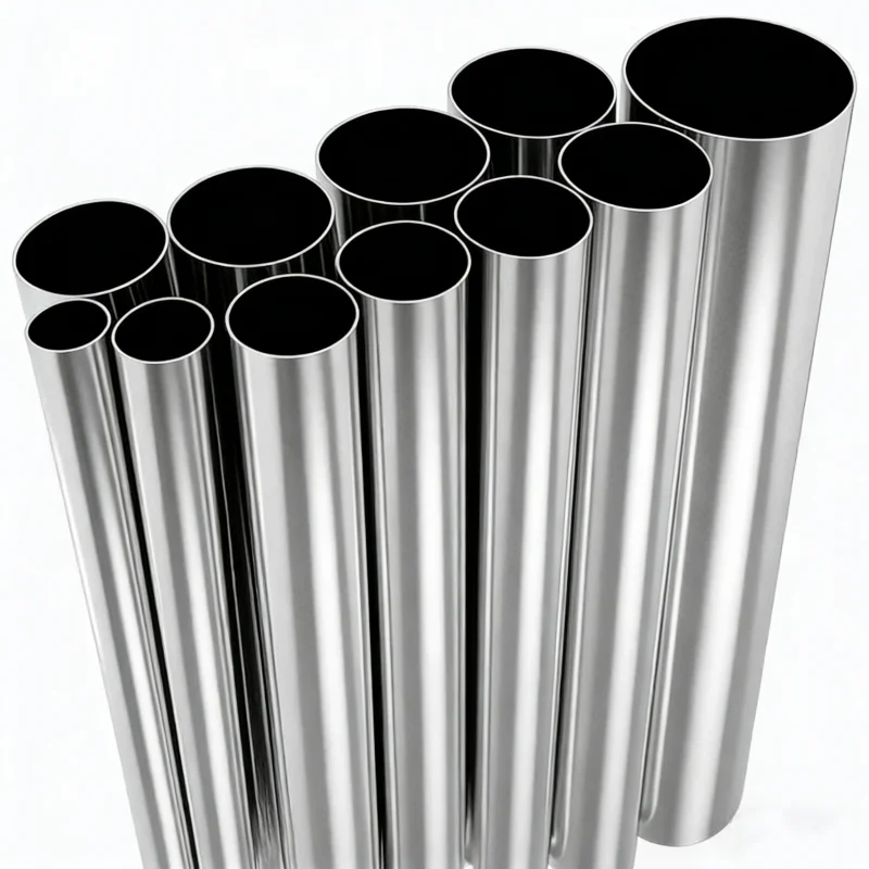 304 Stainless Steel Hard Round Straight Tube Weldable Tubing Repair Pipe Outer Diameter 38mm-102mm 100mm 200mm 300mm 500mm Long