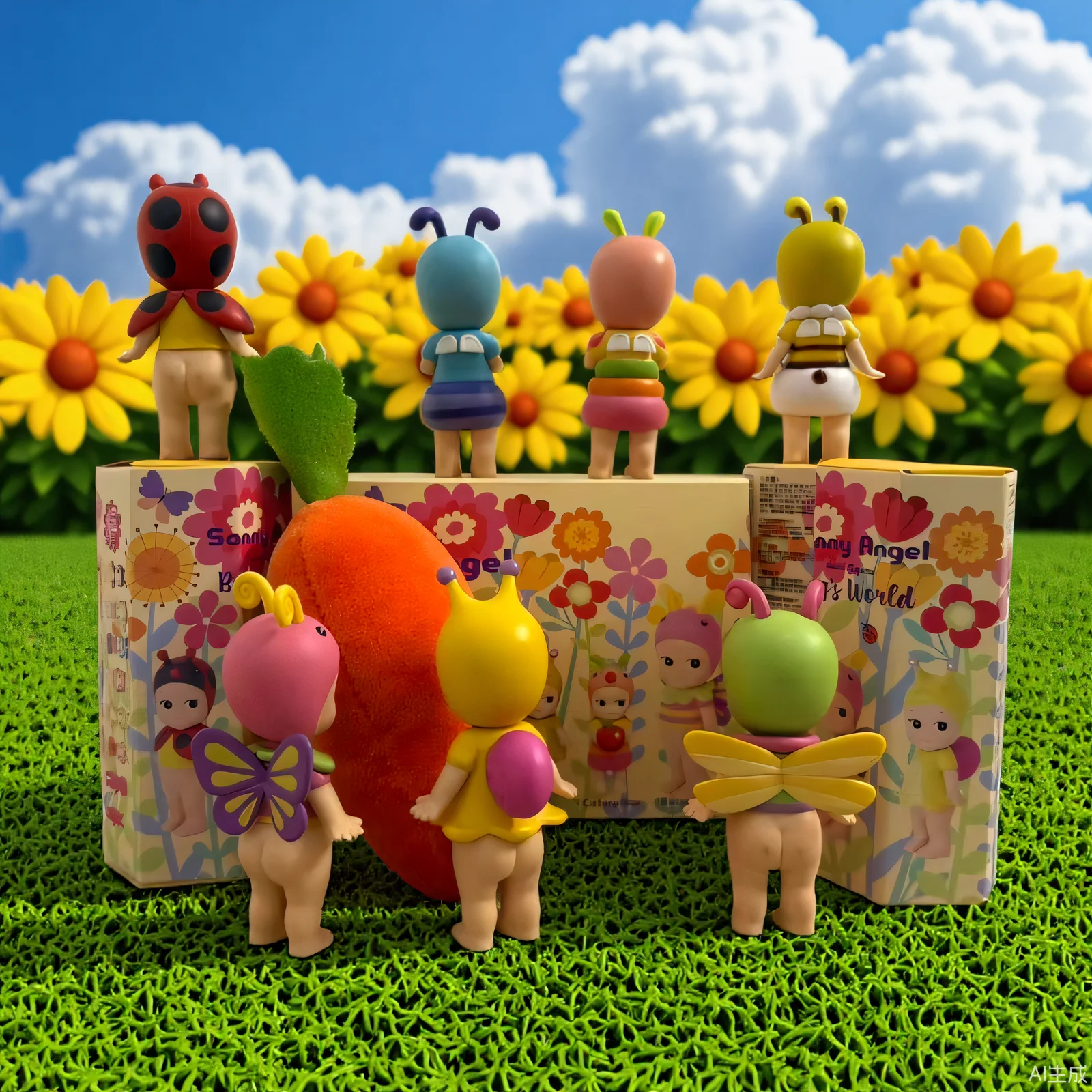 New Hot High Quality Sonny Angel Mini Figure Bugs World Series Blind Box Cute Mini Anime Decorative Children's Surprise Gift