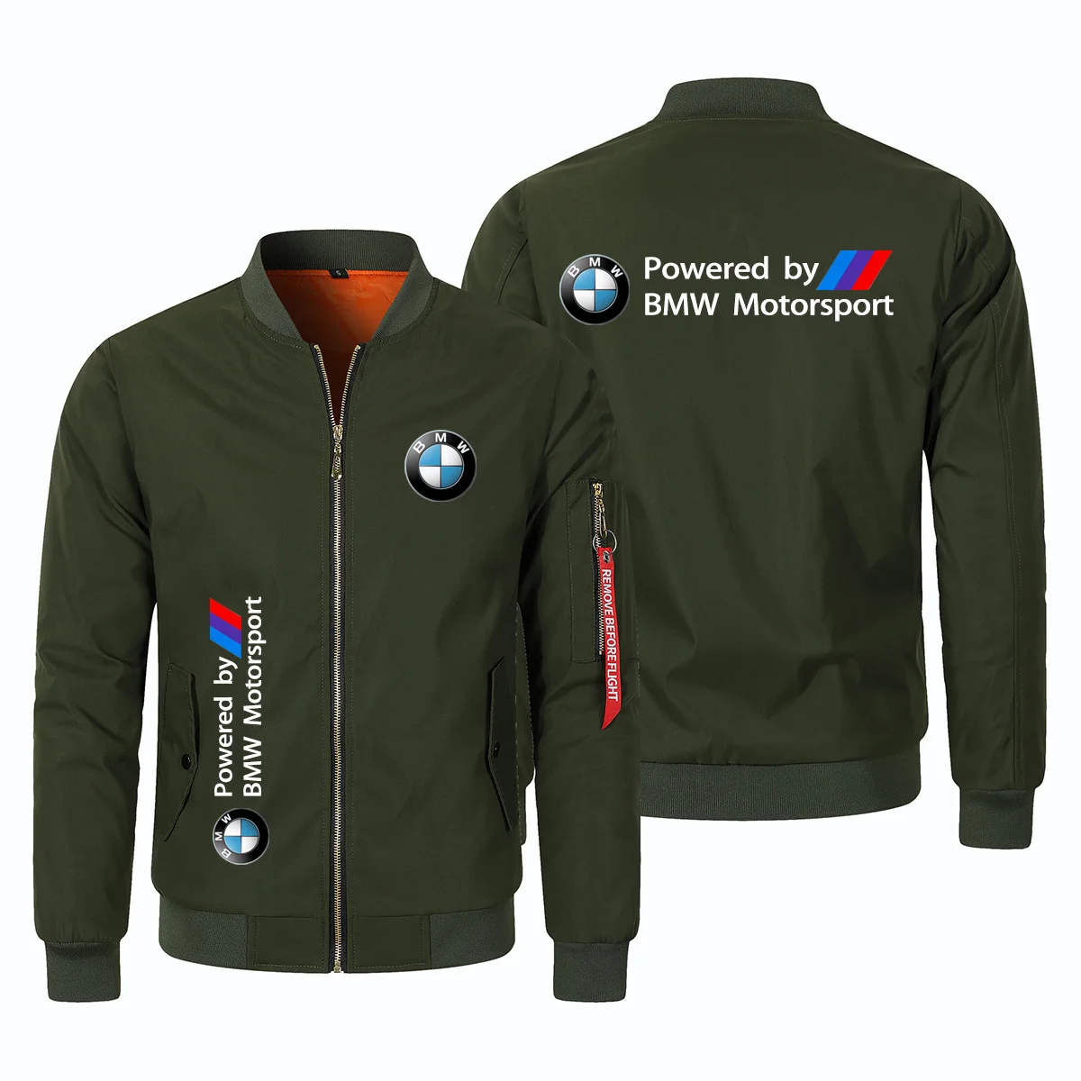 2025 Autumn/Winter New Men's Cotton Jacket Thickened BMW Jacket, BMW Logo Jacket, Motorcycle Jacket, Men's Jacket