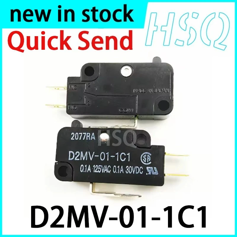 1PCS New D2MV-01-1C1 Micro Switch Small Switch D2MV Series
