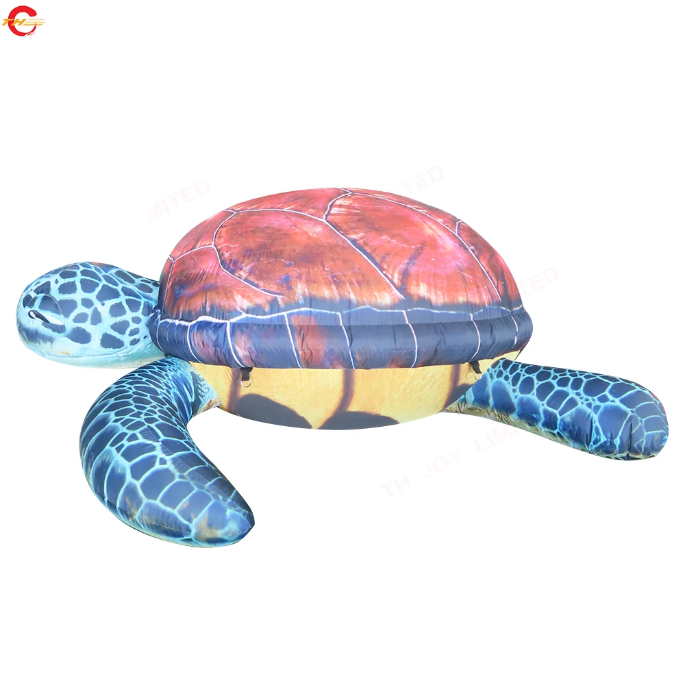 

Free Shipping 3m Long Giant Inflatable Turtle Model Stage Decoration Advertising Animal Inflatables for Sale