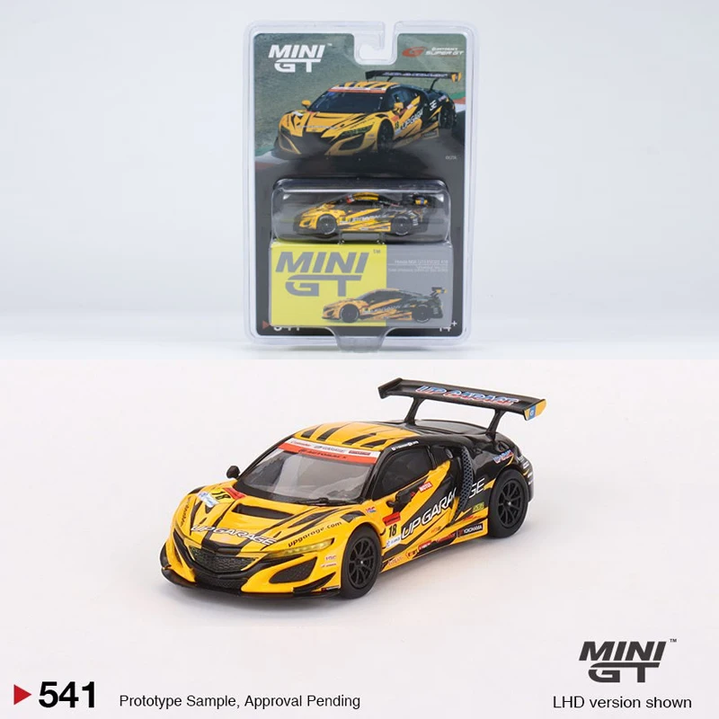 MINIGT Japan 1:64 NSX GT3 EVO22 #18 TEAM UPGARAGE 2022 Super GT Series alloy car model 541