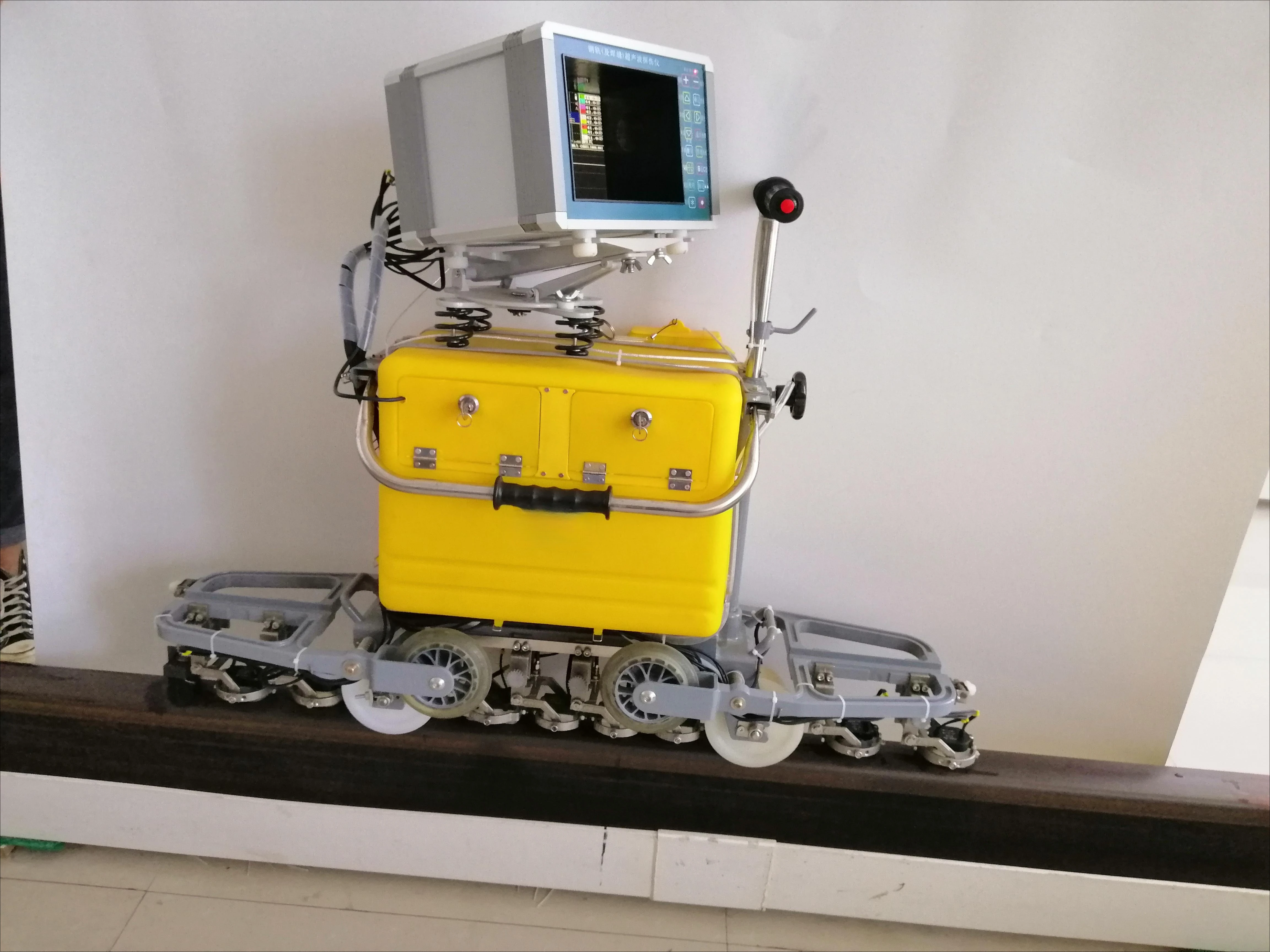 Ultrasonic Railway Digital Rail Flaw Detector Car for Construction And Maintenance Ultrasonic Testing Equipment
