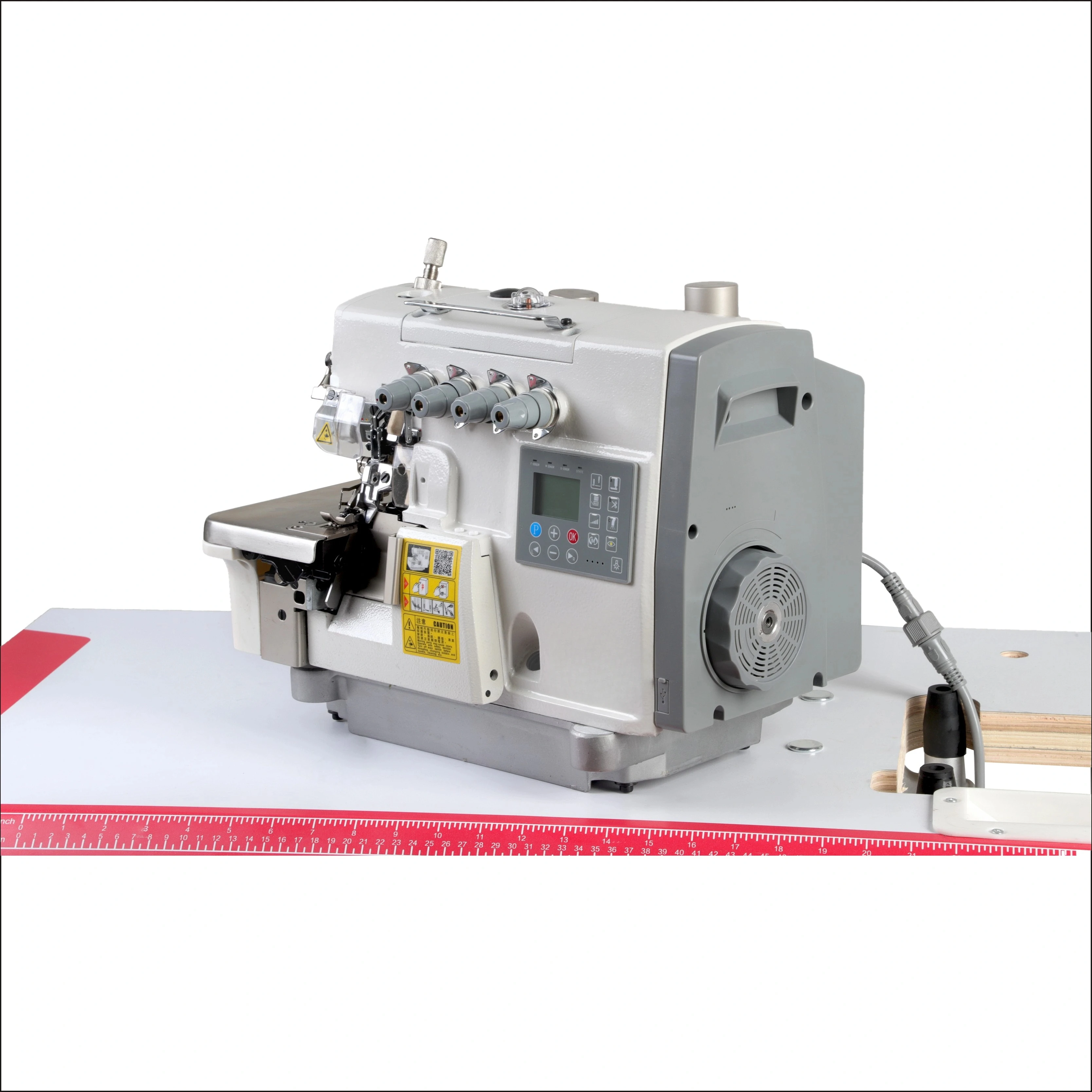 For BT-G3-D4 Industrial Automatic Overlock Sewing Machine 4-thread High Speed