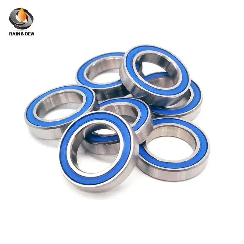 4Pcs 6802 2RS Bearing 15*24*5mm  ABEC-7 Bicycle Pivot Repair Parts 6802 2RS RS Ball Bearings 6802-2RS 6802LLU