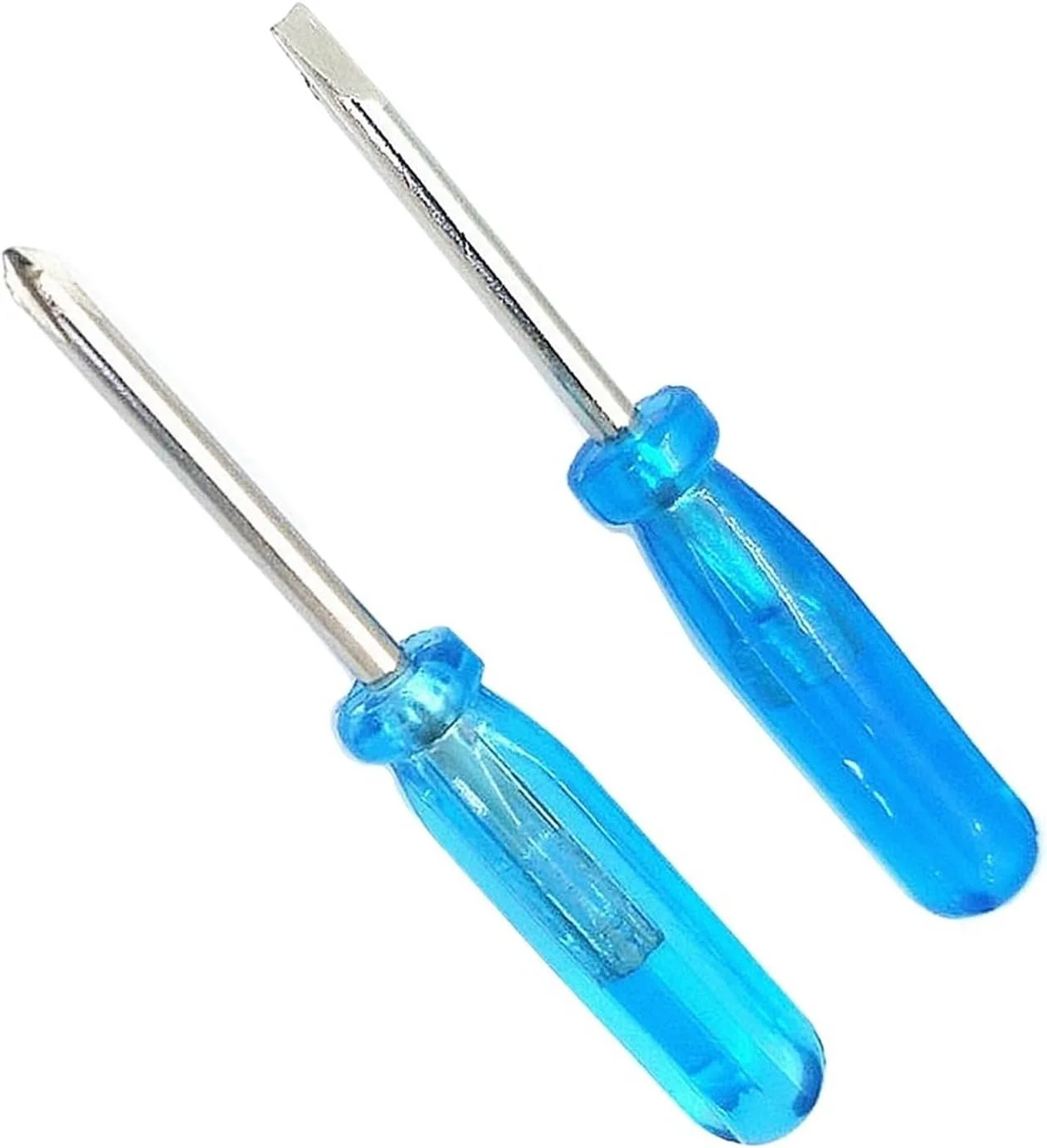 10-Pack Mini Phillips Screwdriver Set 2mm Cross/Horizontal Head Precision Repair Tools for Toys And Electronics Hand Exercise