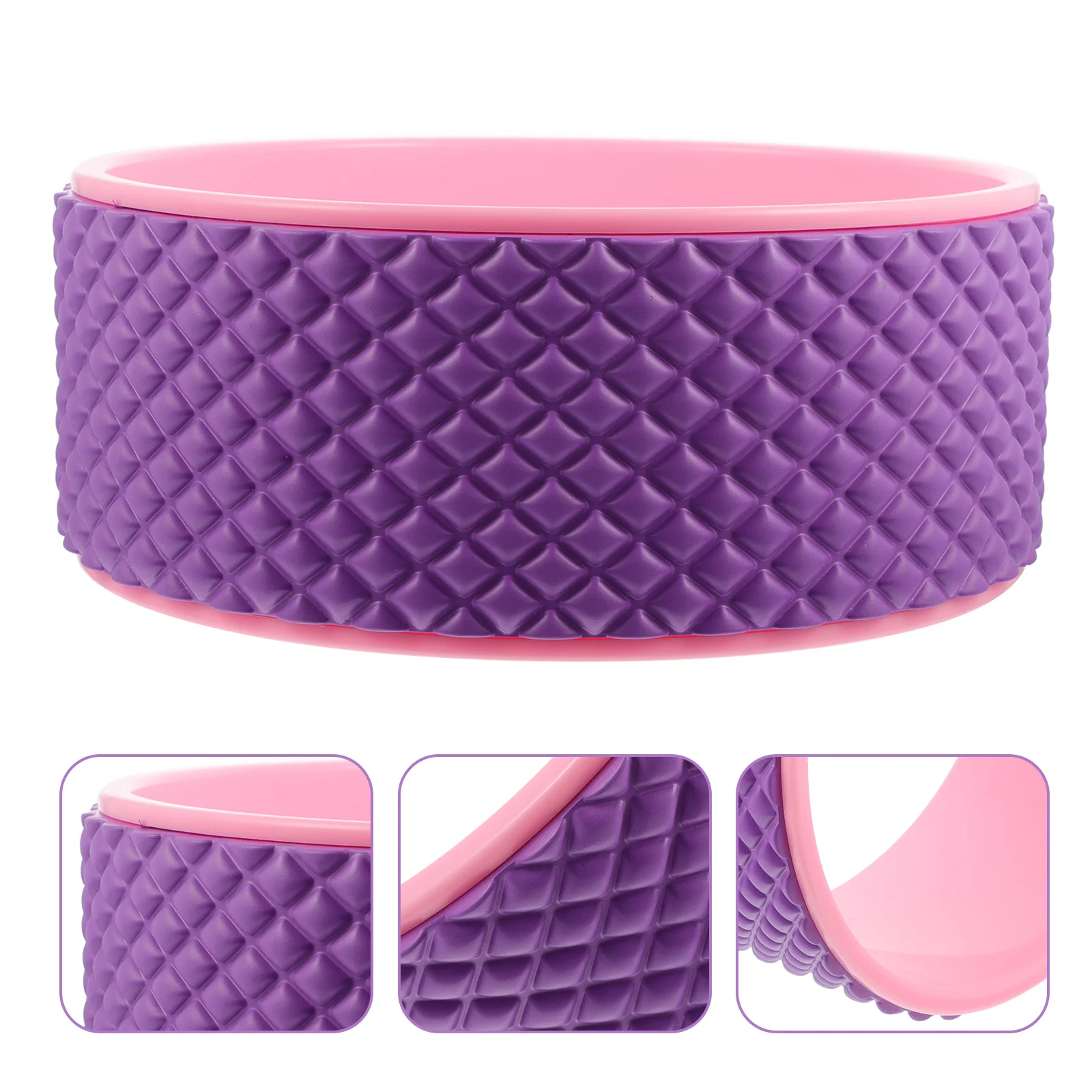 1Pcs Yoga Wheel Plastic Fitness Durable Backbend Roller Massage Wheel Yoga Assist Pilates Training Tool Pilates Roller - Image 4