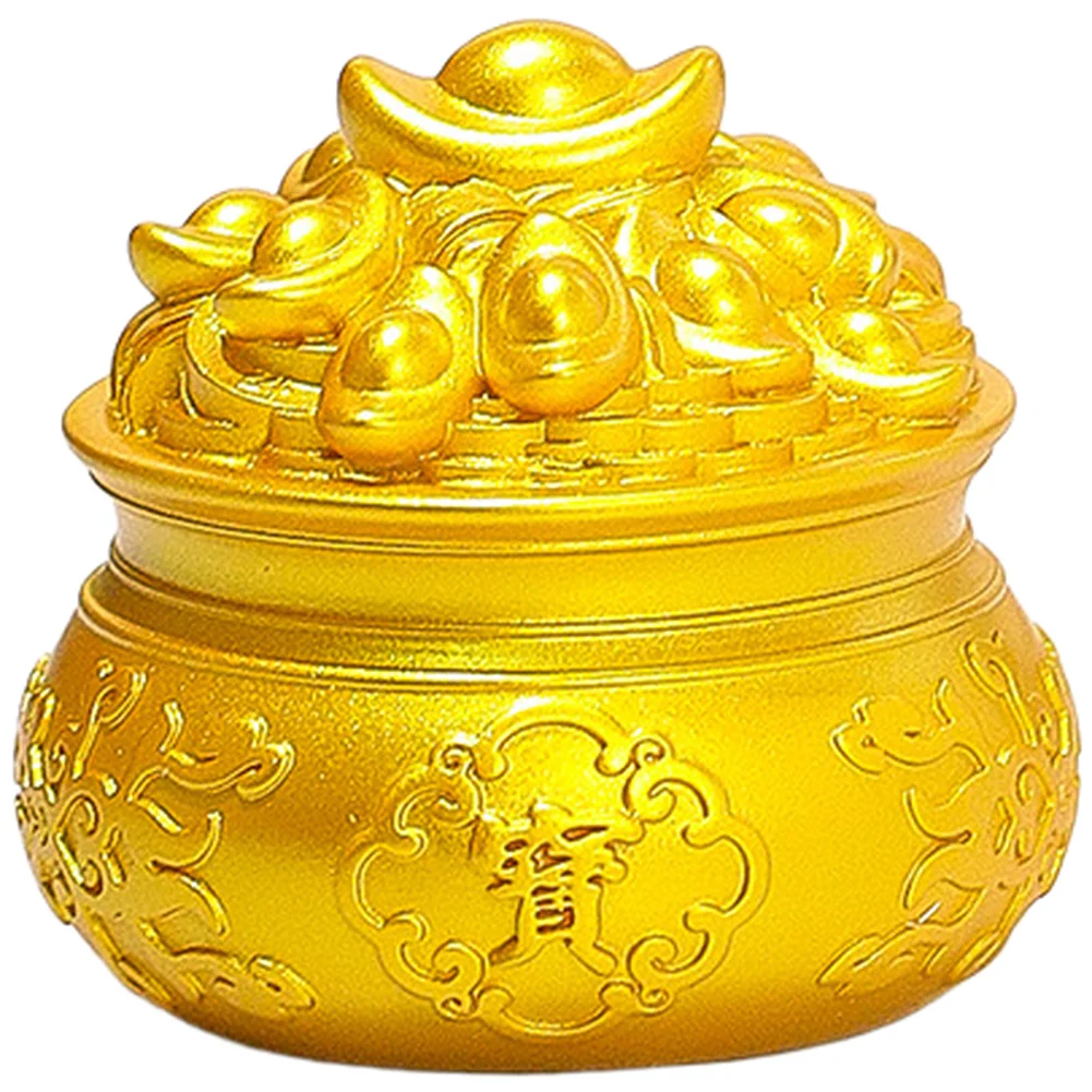 Resin Lucky Cloud Basin Decor for Feng Shui Application on Desk Shelf or Cabinet in Living Room Bedroom or Office Indoor Spaces