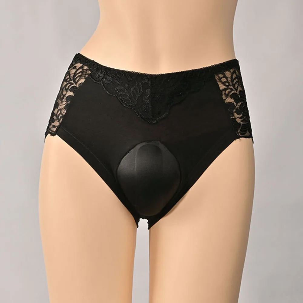 

Men Sissy Lingerie Sexy Panties Gay Briefs Sexy Underwear Hiding Gaff Erotic Brief Space Capsule Pouch Separate Panty