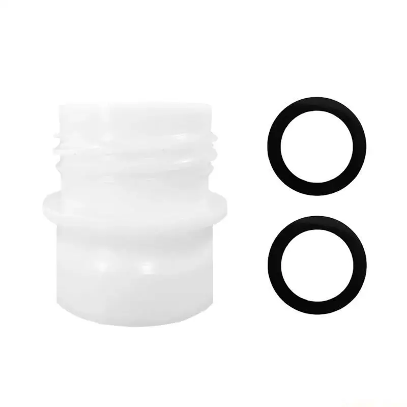 

D0AB Plastic Adapter Bubble Bottle Adapter Plastic Water Bottle Adapter Universal