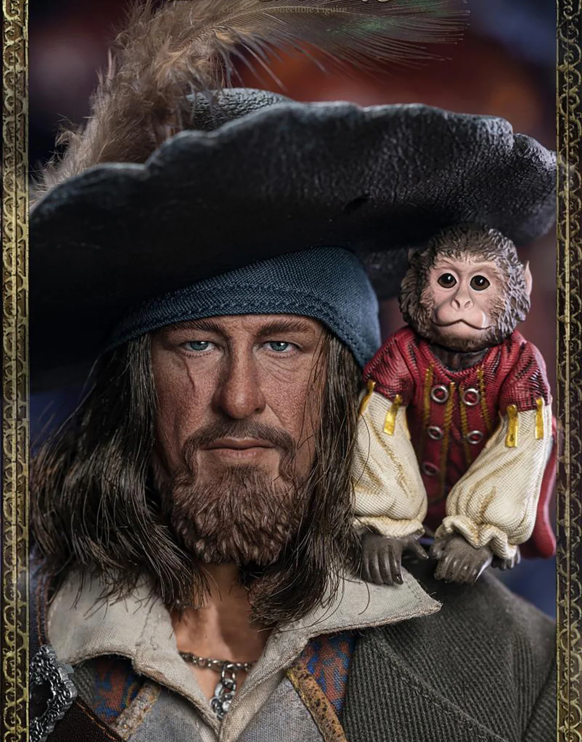 SWTOYS×Tough Guys 1/6 FS046 Soldier Hector Barbossa LORD CASPIAN SEA Action Figure Toy Model