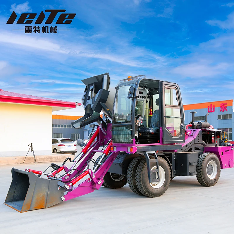 High Quality China Self-loading Cement Concrete Mixer Truck Price