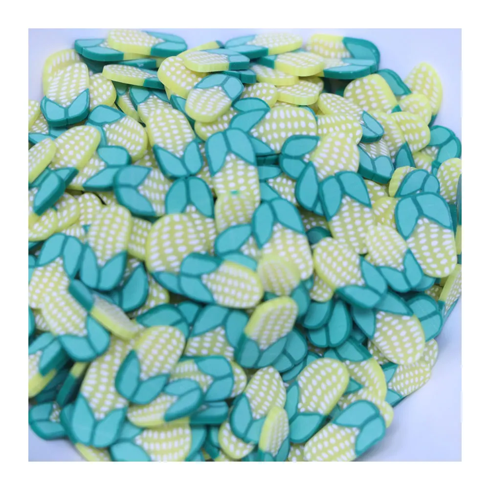 

Cartoon Corn Slices Polymer Clay Cute Sprinkles For Slime Filling Accessories DIY Nail Art Embellishment