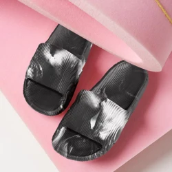 Boy Girl's fun Pixels Shoes Parent-child Slippers Indoor Bathroom Anti-Slip Soft Sole Home Sildes PVC Fashion Trend Sandals