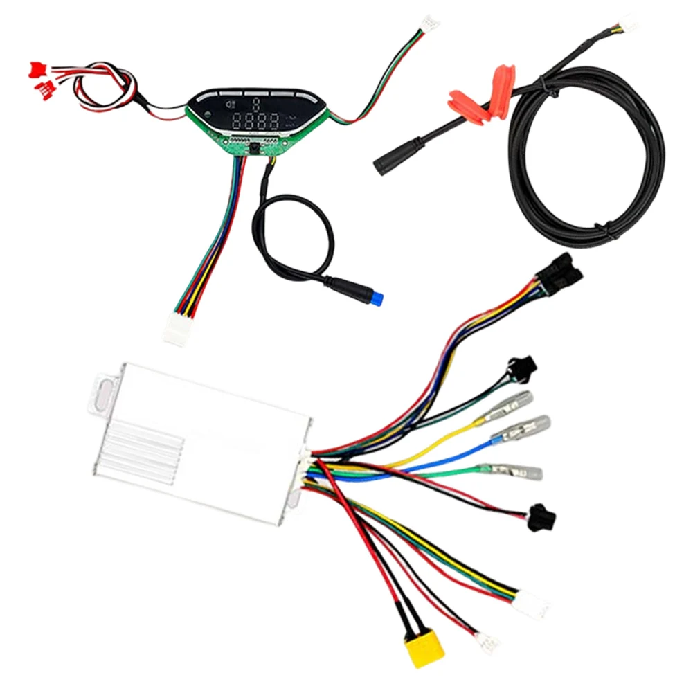 1 Set 17A 36V 350W Scooter Controller Meter Communication Line Kit For E9T Electric Scooter Controller Display Controller Kit