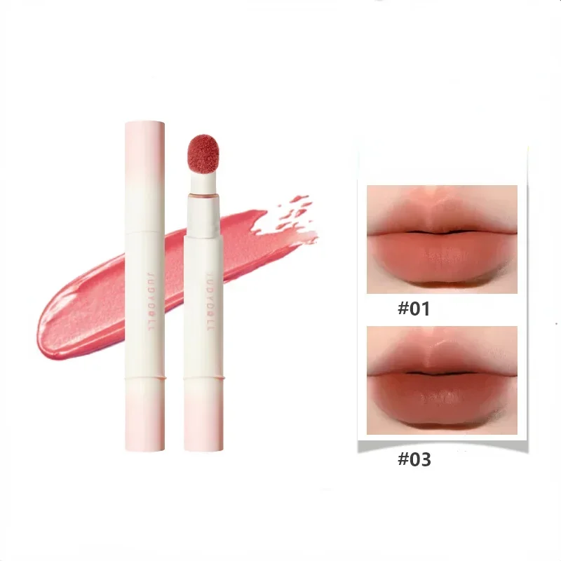 

Judydoll Air Cushion Lip Cream Matte Lip Glaze Lipstick Long-lasting Waterproof Korean Makeup Cosmetics Lip Tint