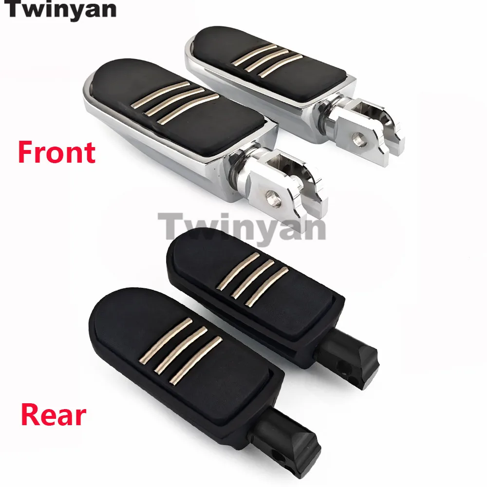 

Подножки, напольные доски, передняя и задняя подставка для ног мотоцикла, педали для Harley Softail Fatboy Street Bob Breakout Slim FLSL 2018-2023