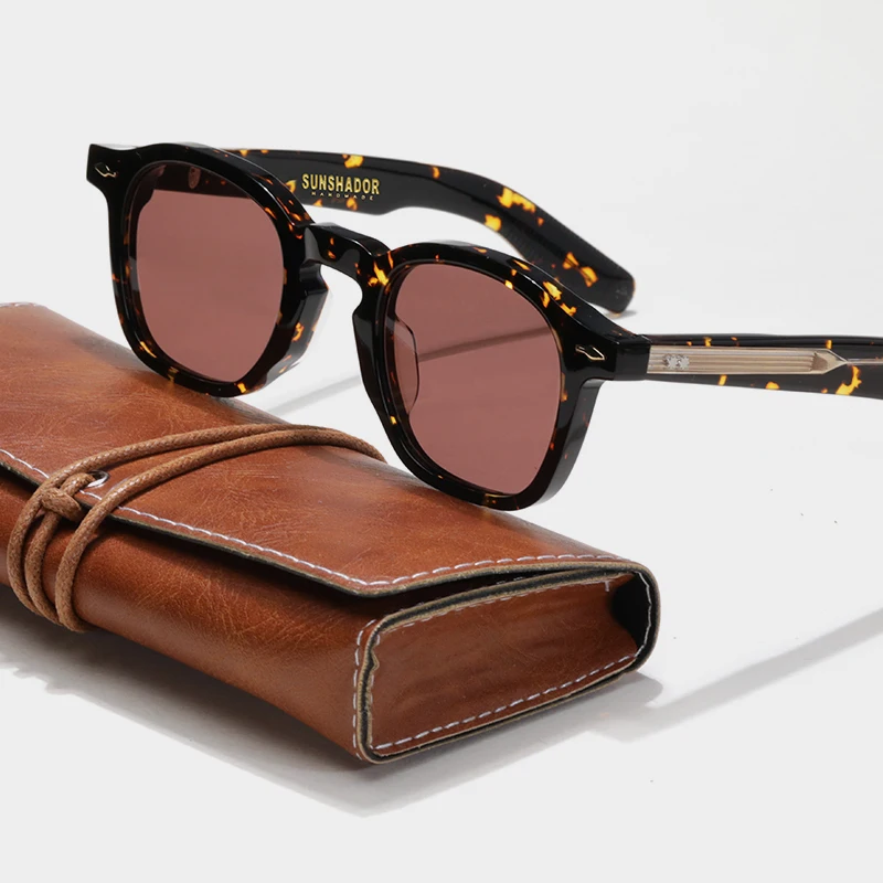 sunshador Runde Sonnenbrille Schildpatt 4