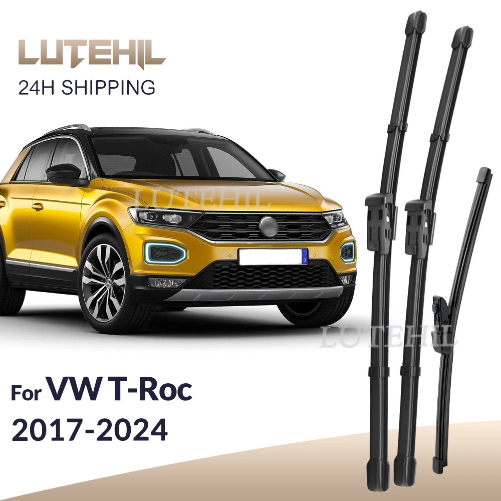 Für Volkswagen VW T-Roc 2017-2024 2018 2019 2020 Wischer Vorne und Hinten Wischer Klingen Windschutzscheibe Windschutz Fenster Pinsel 26 "+ 20" + 13"