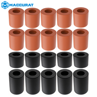 3d Printer High Temperature Blcak Silicone Solid Spacer Hot Bed Leveling Column Short for CR-10/ CR10S Ender-3 Pro MK3