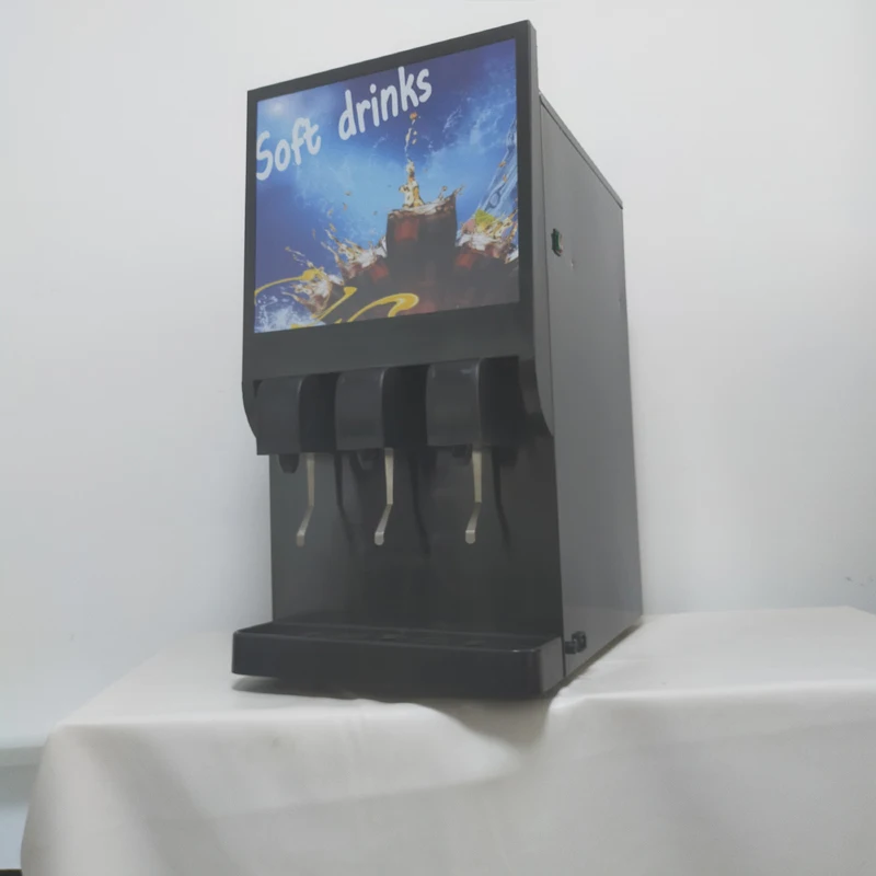 

Stainless Steel Commercial 3-valve Soft Drink Coke Beverage Machine Coke Vending Machine Coke Dispenser