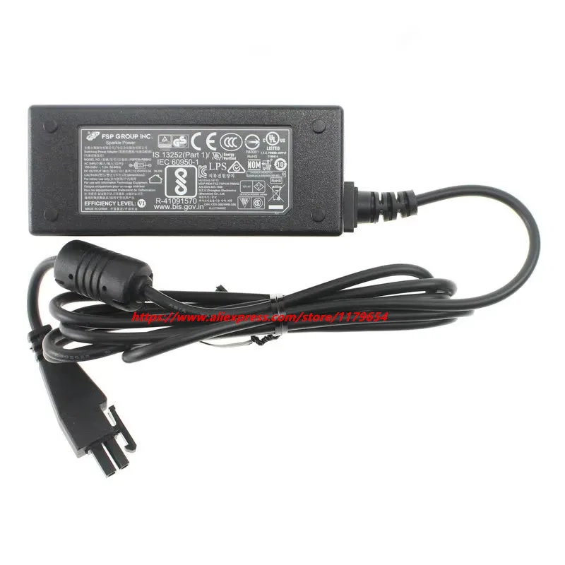 정품 12V 3A 36W FSP FORTIGATE 60E FG-60D-BDL 30E FORTINET FG-60D 충전기 FSP036-RBBN2 FSP036-RAB 스위칭 전원 어댑터